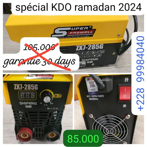 Poste à souder ZX7-285C Super Prowell Shifeng