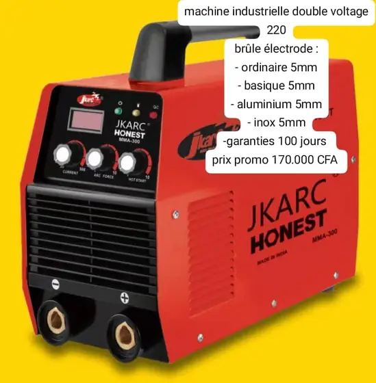 Poste à souder industriel MMA-300 JKARC Honest