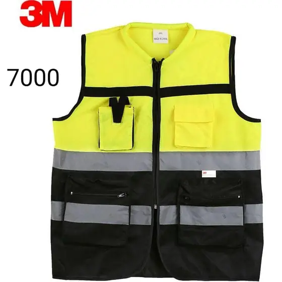Gilet de sécurité 3M jaune et noir