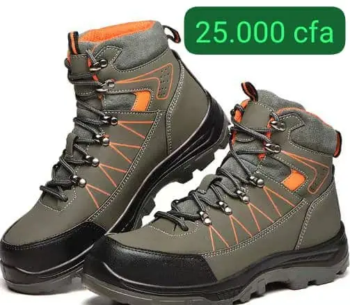 Chaussures de sécurité montantes à coque
