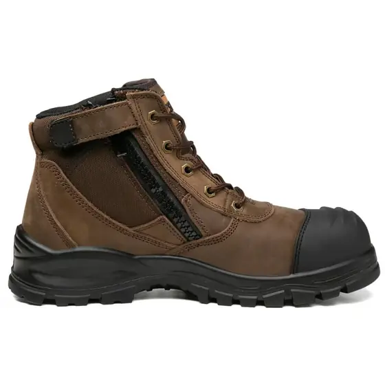 Chaussures de sécurité à fermeture éclair