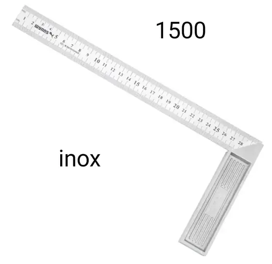 Équerre inox à 90 degrés
