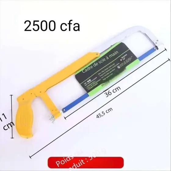 Scie à métaux à cadre de 45 centimètres