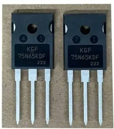 Transistors de puissance IGBT KGF 75N65KDF