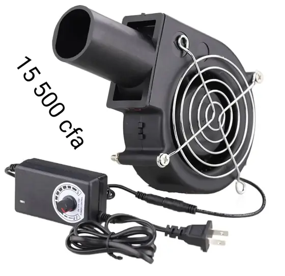 Soufflerie électrique de forge avec variateur