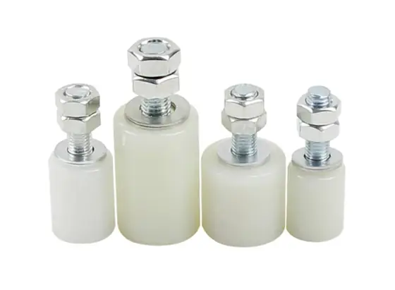 Galets nylon de portail en quatre hauteurs