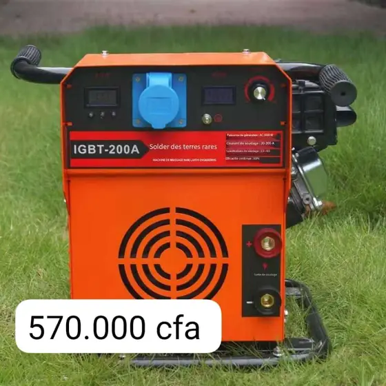 Groupe de soudage autonome à essence IGBT-200A