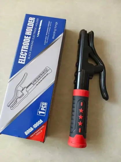 Porte-électrode 600 A dans sa boîte
